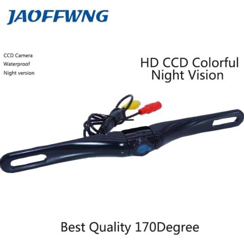 Black Metal Car Camera License Plate Rear-view Camera For Cars Rear View For Opel Astra Seat Leon Fiat Ducato