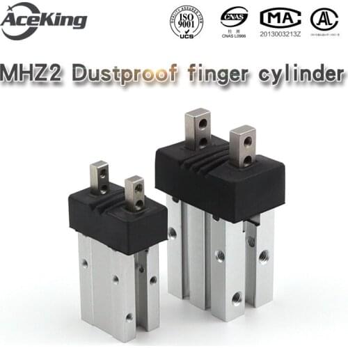 MHZ2 Finger cylinder of parallel moving air claw cylinder with dust cover MHZ2/MHZJ2-6D/10D/16D/20D/25D/32D/40D-S