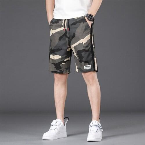 Mens shorts camouflage homme Oversize 5XL pants summer casual loose large size breeches Bermuda shorts for boy summer shorts