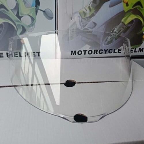 Motorcycle visor lens anti UV