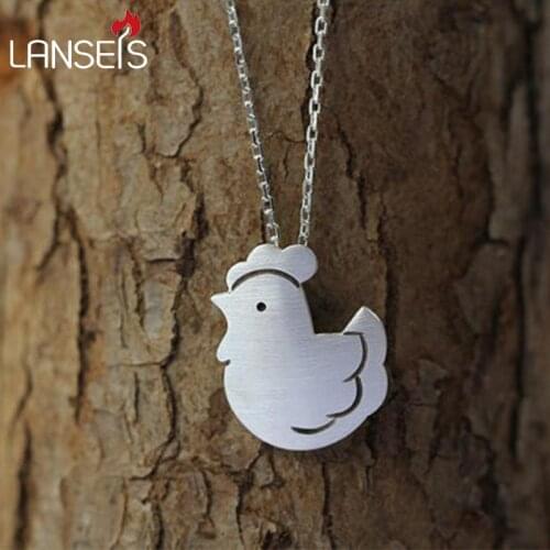 1pcs Handmade Chicken Pendant, Lovely Chicken animal Pendant women necklace, Anniversary, Birthday, Christmas, Gift