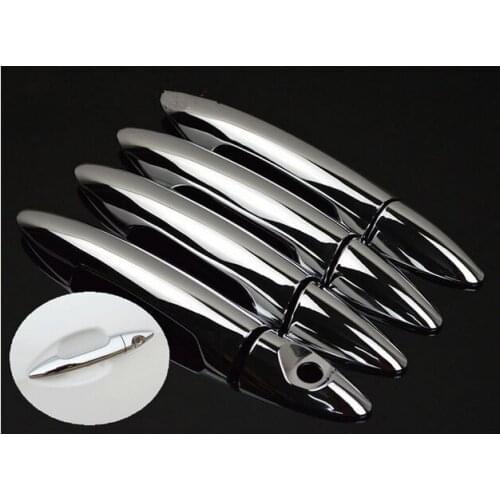 HOT For KIA K2 RIO Sedan 2011 2012 2013 2014 2015 New Chrome Car Door Handle Cover Trim Accessories