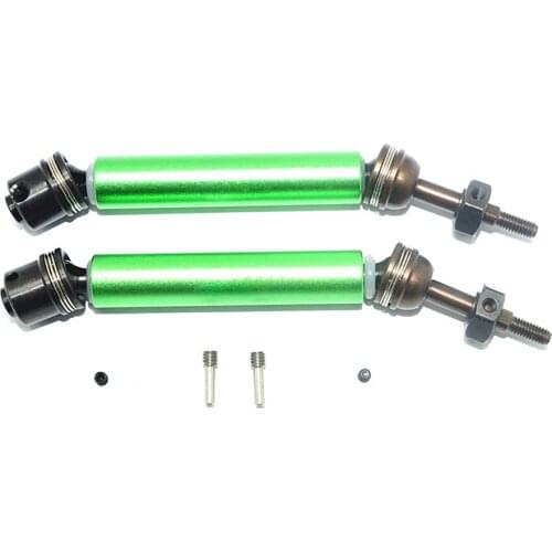 Metal CVD Rear Axle Retractable Universal Joint for TRAXXAS RUSTLER 4X4 RC Car Accessories