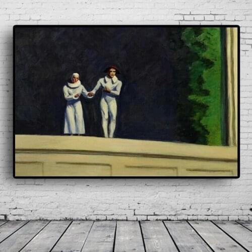 Edward Hopper Wallpaper Wall Art Canvas Painting Posters Prints Modern Painting Wall Picture For Living Room Home Decor Art