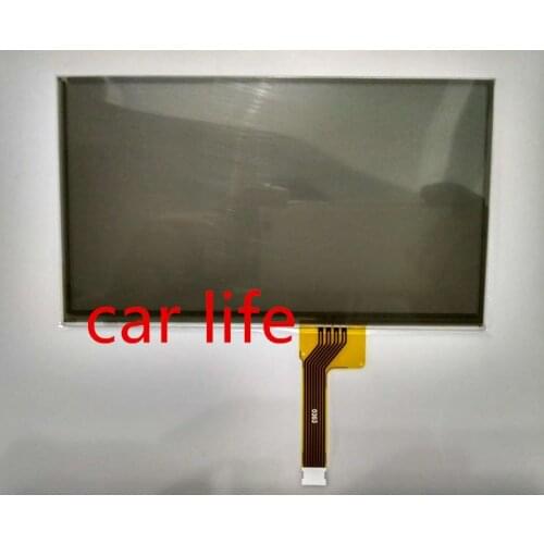 Black glass 6.5 inch 8 pins glass touch Screen panel Digitizer Lens panel for Journey car DVD player gps navigation LQ065T5GG64