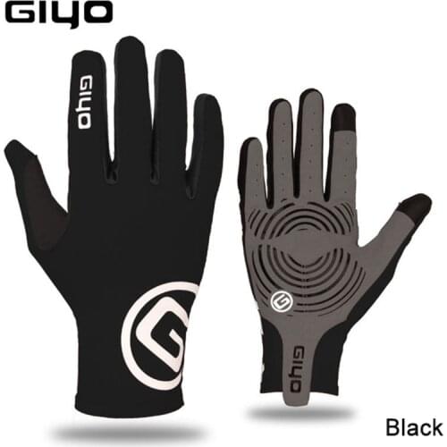 GIYO Touch Screen Long Full Fingers Gel Sports bike Cycling Gloves MTB Road Bike Riding Racing Gloves Women Men Bicycle Gloves