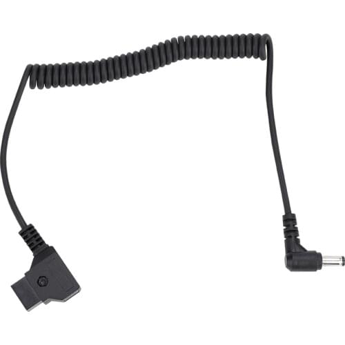 Camera Spring Cable D-Tap Male Connector To DC 5.5x2.5mm Plug Power Cord Cable For BMCC BMPC 4K Camera​ Charging Cable