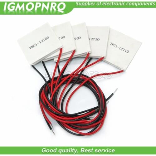 TEC1-12706 12703 12704 12705 12708 12709 12710 12712 12715 Thermoelectric Cooler Peltier 40*40MM 12V Peltier Elemente Module