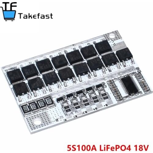 21V 100A BMS 5S 18650 Li-ion Battery Protection Circuit Board Charger Balancer 5S BMS PCM 18650 Lipo Li-POLYMER Balance Charging