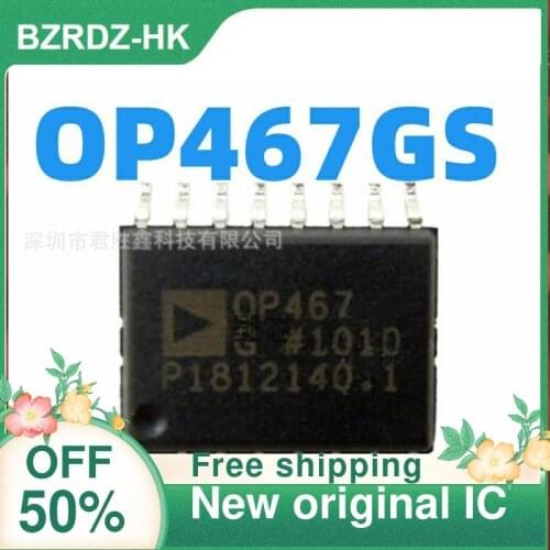 2-10PCS/lot OP467GS OP467GSZ OP467G OP467 ADI SOP16 New original IC