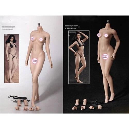 1/6 SFD Pale or Suntan Skin Slim Woman Figures Body Accessories Tall 27cm BJD DIY Action Figure Doll Silicone Model Toys C1205