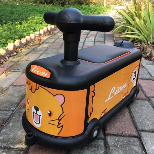 Baby Ride on Cat Toys Korean Children Twisting Car Sliding Four-wheeled Universal Silent Wheel Walker