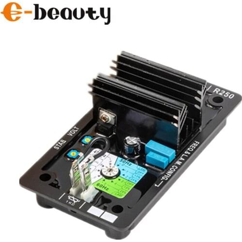 Diesel 20KVA Brushless Generator Spare Parts Voltage Regulator AVR R250