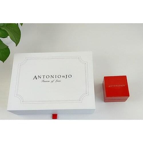 Environmental protection kraft paper advertising gift packaging carton box with handle ---XP0734