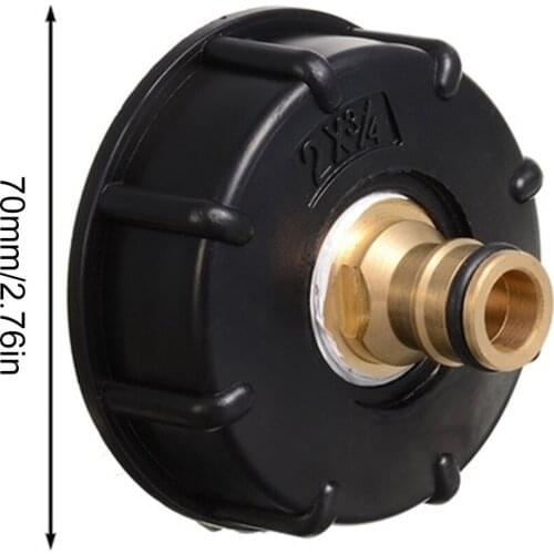 Hot Sale New Style IBC Tank Adapter S60*6 to 3/4" Ball Valve IBC Tote Container Support Dropshipping For Vip Csv