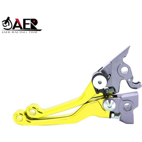 JAER CNC Motorcycle Billet Pivot Clutch Brake Lever Handle For Yamaha YZ250FX 2015 2016 2017 2018 2019 YZ450FX 2016-2018
