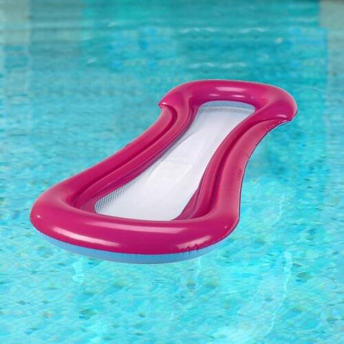 Pool Inflatable Bed Water Toy Women Men Floating Lounger Drifting Raft