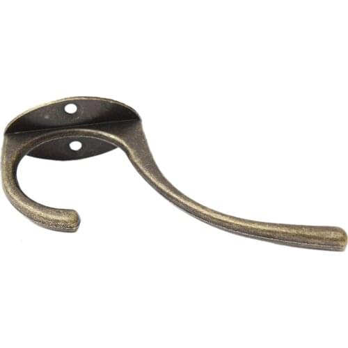 Vintage Antique Iron Home Hat Coat Clothes Towel Wall Door Hangers Hooks Bathroom Accessories