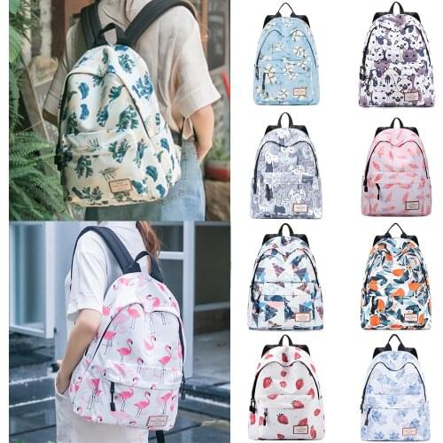 Casual Backpack Women Children School Bags for Teenage Girls Female Travel Back Pack Ladies Big Laptop Bagpacks Mochila Feminina