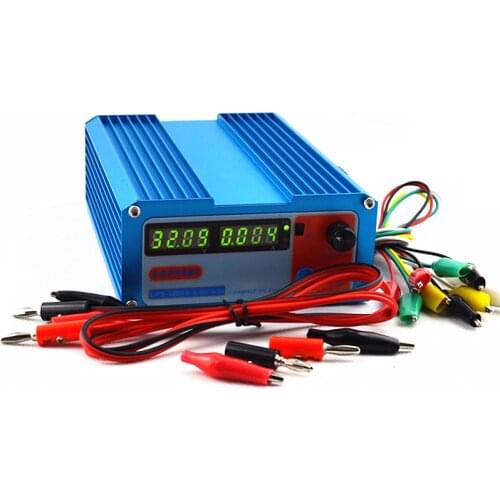 GOPHERT Precision Compact Digital Switch Adjustable DC Power Supply OVP/OCP/OTP Low Power 32V 5A 30V 110V-230V 0.01V/0.001A EU