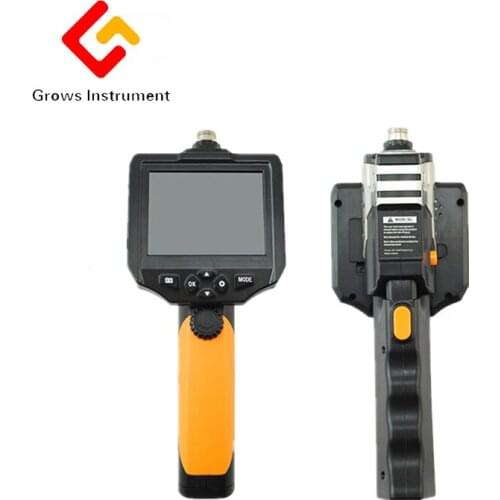 3.5" Hd Industrial Endoscope Borescope Camera Zoom Rotate 7.6mm Lens Waterproof