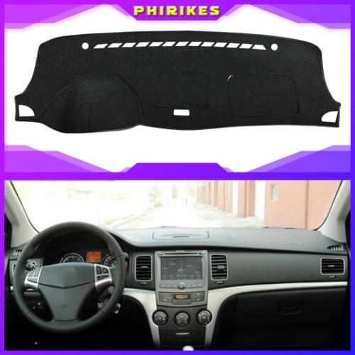 For SsangYong Korando 2011 2012 2013 Dashboard Cover Sun Shade Non-slip Dash Mat Pad Carpet Car Stickers Interior Accessories