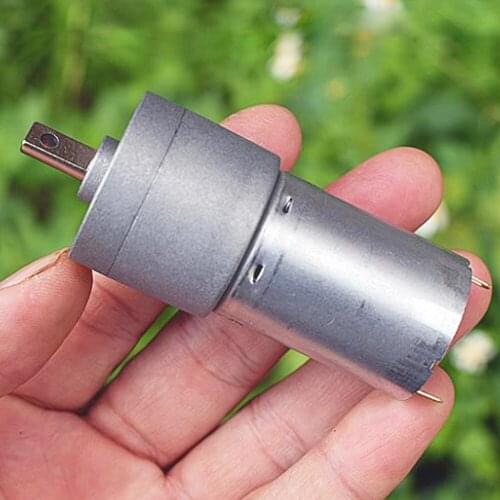ZGA32R-385 DC Gear Micro Motor 12V-24V 385 DC motor with metal reducer box 14-30RPM gear motor to robot arm home appliance
