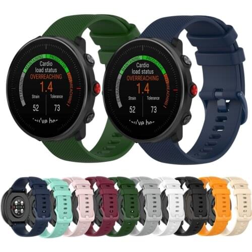 Replacement Watch Band For Polar Grit X/Ignite Vantage M/Unite Silicone Strap 20/22mm Wristband For COROS APEX Pro 46 Accessorie