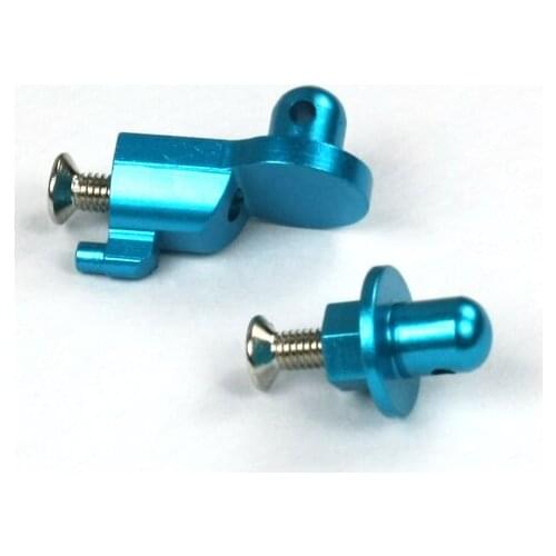 Blue Aluminum Body Mount for Kyosho Mini Inferno