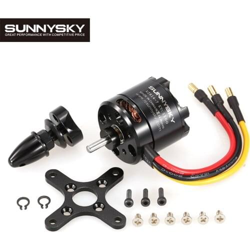 1pcs SunnySky X2814 Series 900KV/1000KV/1100KV/1250KV/1450KV Outrunner External Rotor Brushless Motor