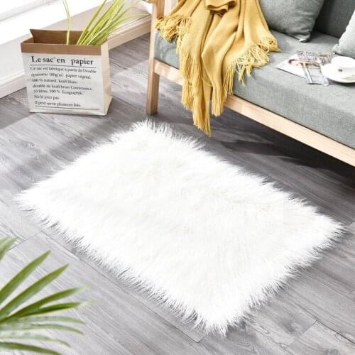 Shaggy Carpet Solid Round FashionBedside Living Room Bathroom Non-slip Washable Thicken Indoor Soft Shaggy Quality Hot Sale Mats
