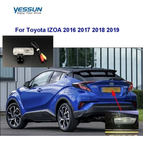 Yessun Rear view camera For Toyota IZOA 2016 2017 2018 2019 night view CCD backup camera/license plate led car camera