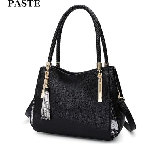 Genuine Leather Bag Female Luxury Handbags Women 7P1128 best in the market FREE SHIPPING