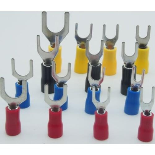 10PCS SV1.25/2/3.5-3.2/4/5/ 6 Cable Wire Connector Furcate Crimp Terminals