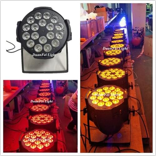 12lot dmx light show stage light par led 64 18x12w led par rgbwa