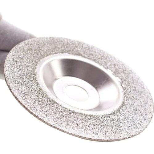 4in Diamond Grinding Disc Wheel Coated Grit 60 Convex Stone Tools for Angle Grinder