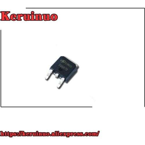 50pcs /lot D3N50D MOSFET N-CH 500V 2.8A TO252 D3N50 NEW and ORIGINAL