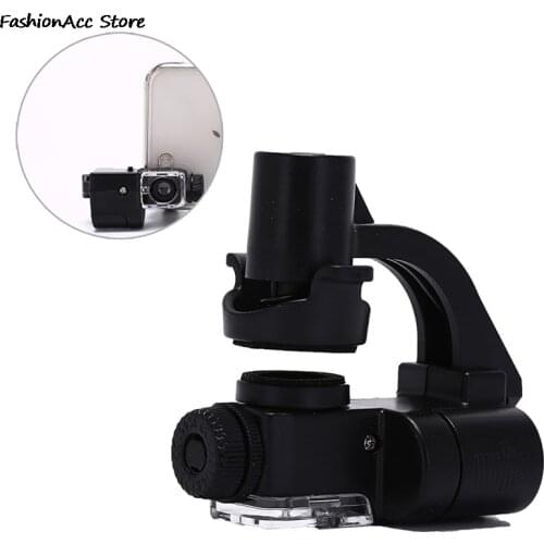 90X Optical Zoom Magnifier Micro Camera Clip With LED Lights Universal Mobile Phone Microscope Macro Lens