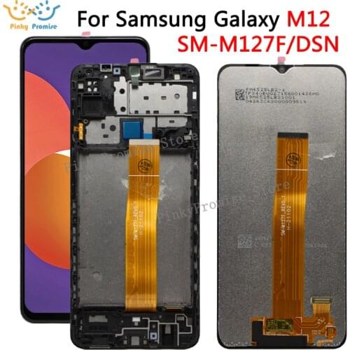For Samsung M12 M127 SM-M127F Display Lcd Screen Replacement For Samsung M12 SM-M127G Lcd Display Touch Screen Complete Module