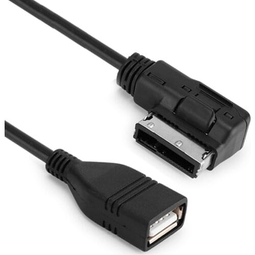 Media In AMI MDI USB AUX Flash Drive Adapter Cable For Car VW AUDI 2014 A4 A6 Q5 Q7