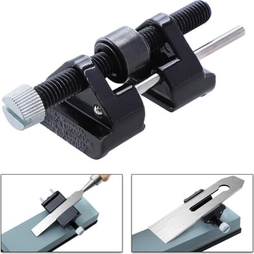 Cast Iron Stainless Steel Honing Guide Edge Woodworking Planer Blade Sharpening Fixed Angle Sharpener Cutter Tool