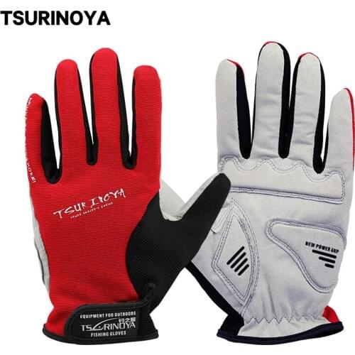 TSURINOYA Full Finger Fishing Glove Anti-Slip Pesca Cycling Outdoor Sports Climbing Hand Protector Luvas Guantes De Peche