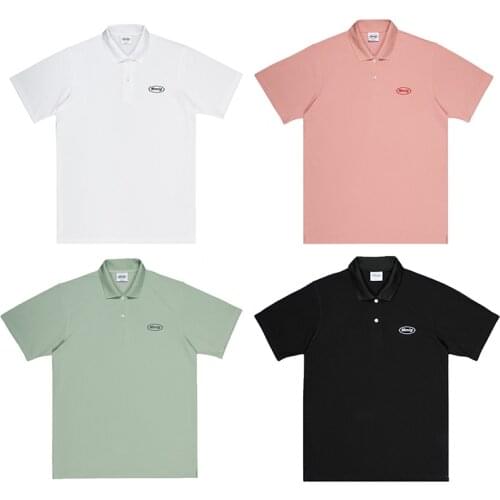 Mmlg Summer New Women/men Fashion leisure Big Short Sleeve Polo Shirts Casual Womens Lapel Polos Shirts Cotton Fashion Slim Tops