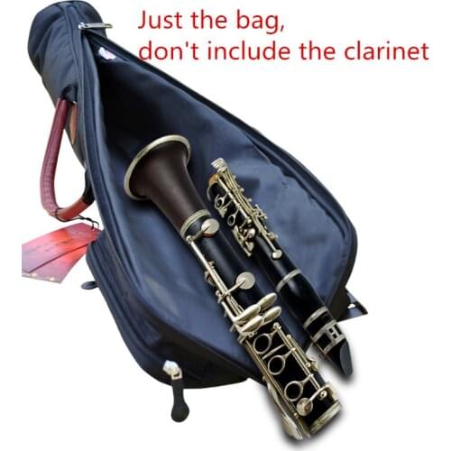 Wholesales professional Portable Clarinet package bag sleeve case clarinet parts shockproof waterproof soft shoulder free shipp