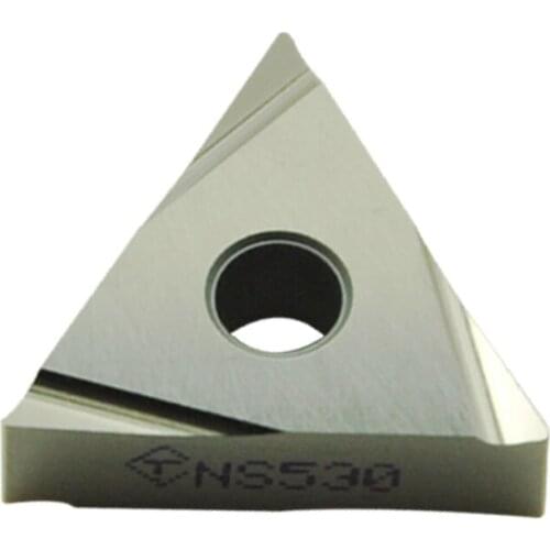 10PCS carbide inserts TNGG160402R TNGG160404R TNGG160408R-W NS9530 free shipping