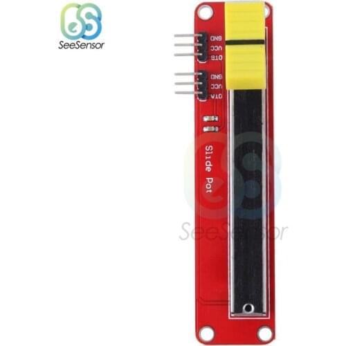 10K Sliding Slider Potentiometer Module AVR Electronic Block Module for Arduino for MCU for ARM for Other Single Chip Micro