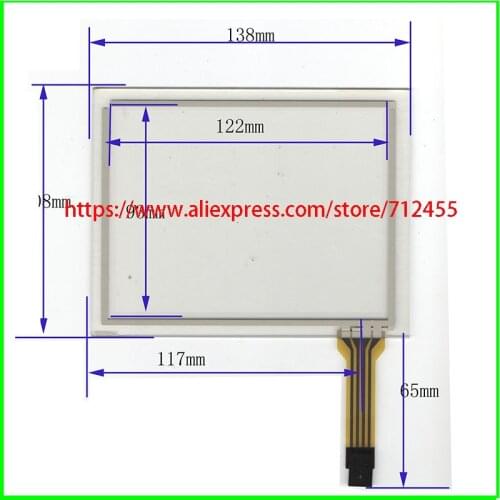 138mm*108mm on display TR4-057F-19 UN UG NEW Touch Screen 5.7inch glass 138*108
