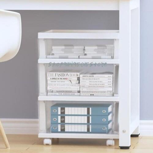 40cm Wide Storage Box Clothes Childrens Toy Box Transparent Finishing Storage Drawer Type Multi-layer Storage Cabinet