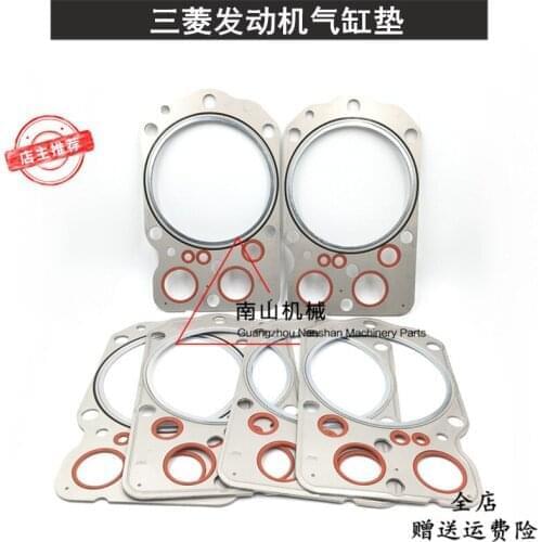 Free shipping Kato HD880/1023/1250/1430 cylinder liner, Mitsubishi 6D22/6D24 engine cylinder liner excavator