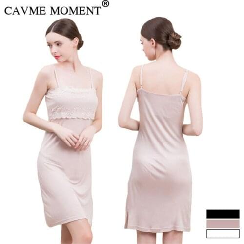 Женские шелковые ночные сорочки CAVME MOMENT China At AliExpress